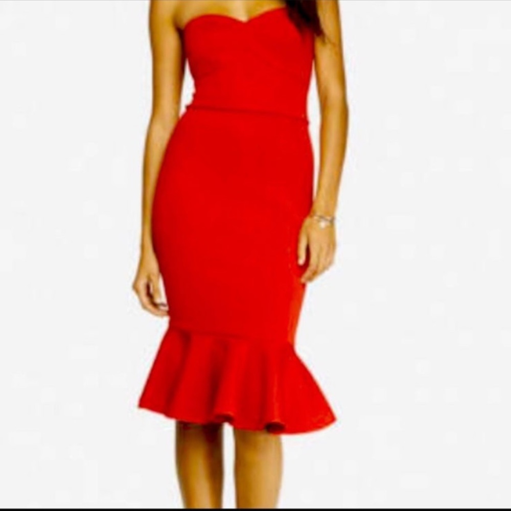 Express mermaid bodycon dress